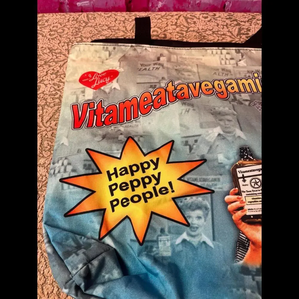 I Love Lucy‎ Vitameatavegamin Tote Bag NWOTS